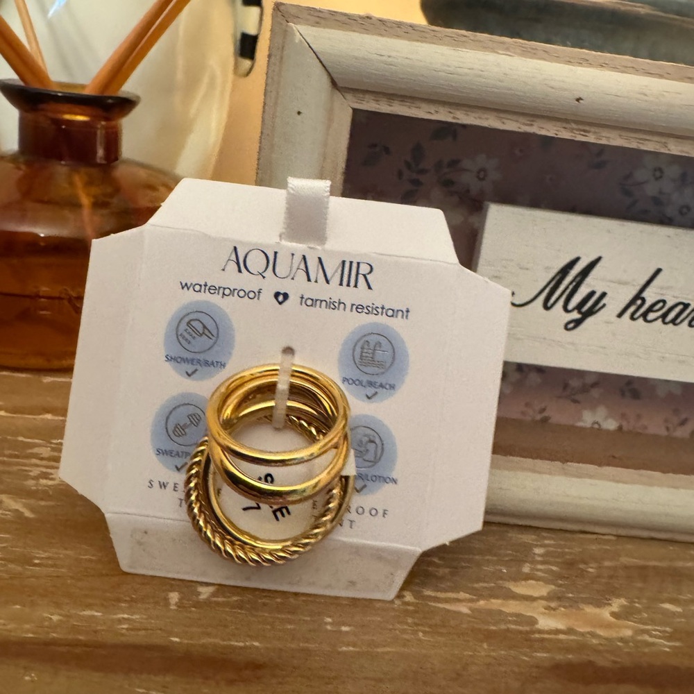 AquaMir ring set